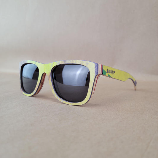 SKRP | Recycled Skateboard Wayfarer Style Sunglasses