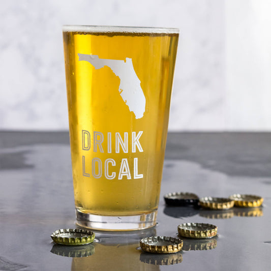 About Face Designs | Florida Pint Glass
