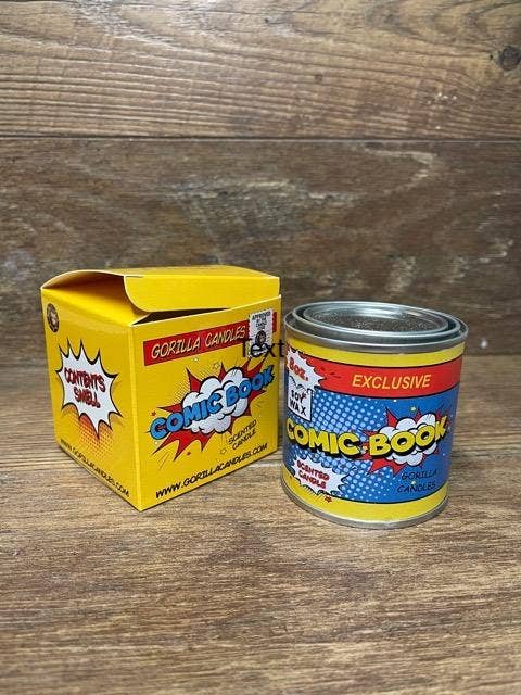 Gorilla Candles | Comic Book Scented Candle