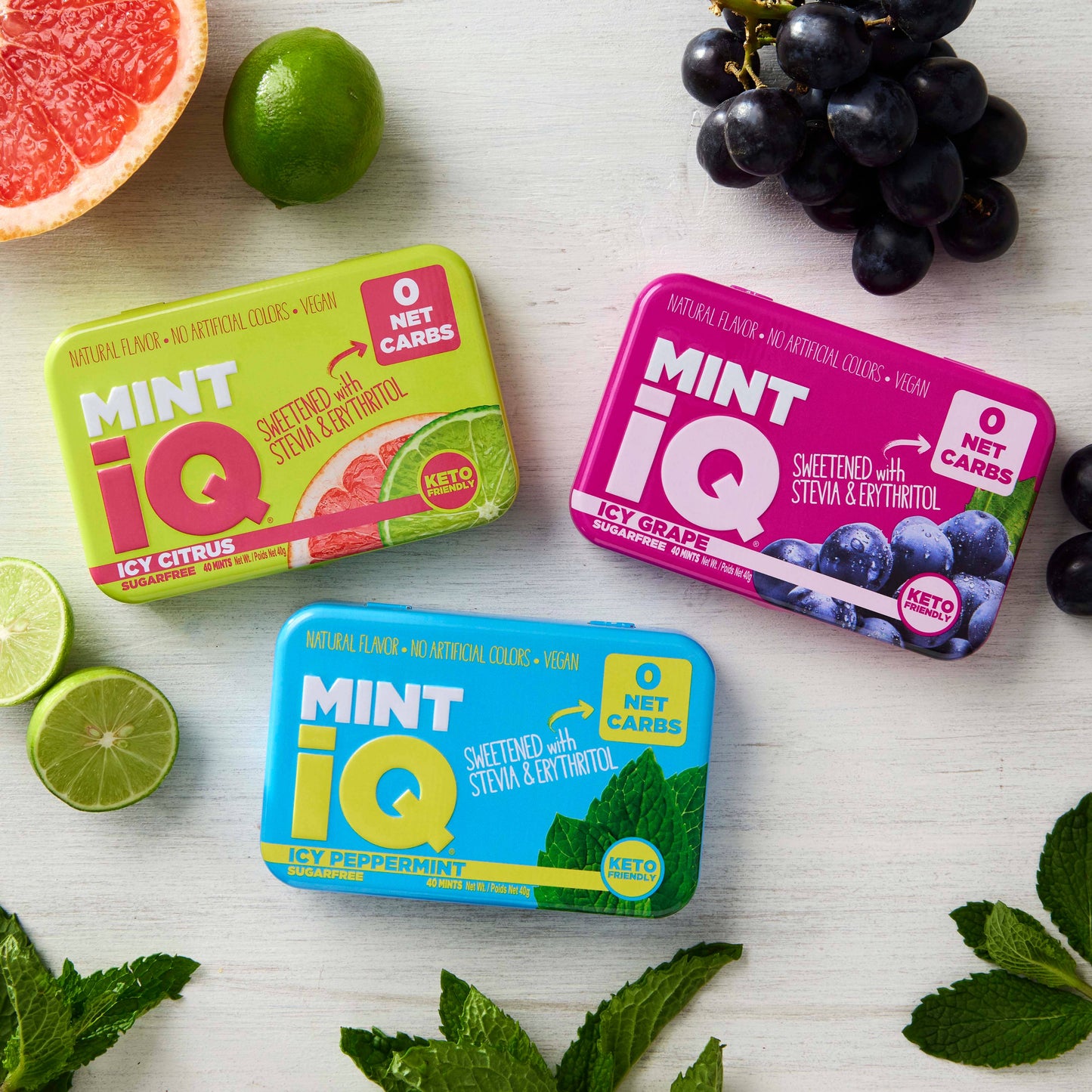 Big Sky Brands Inc. | Mint IQ | Icy Citrus | 40ct