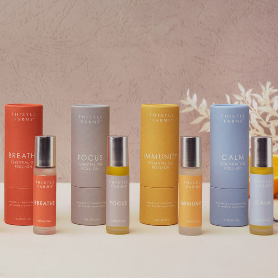 Thistle Farms | Calm Essential Oil Roll On | Orange Vanilla Patchouli