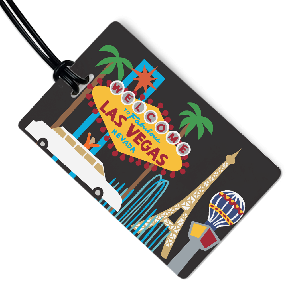 R. Nichols | Luggage Tag | Las Vegas