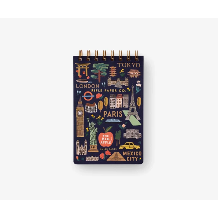 Rifle Paper Co. | Spiral Notepad | Small | Bon Voyage