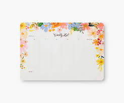 Rifle Paper Co. | Weekly Desk Pad Planner | Various