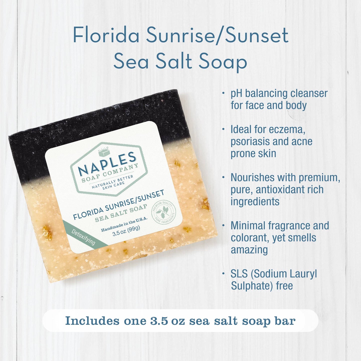 Naples Soap Company | Florida Sunrise Sunset Sea Salt Soap