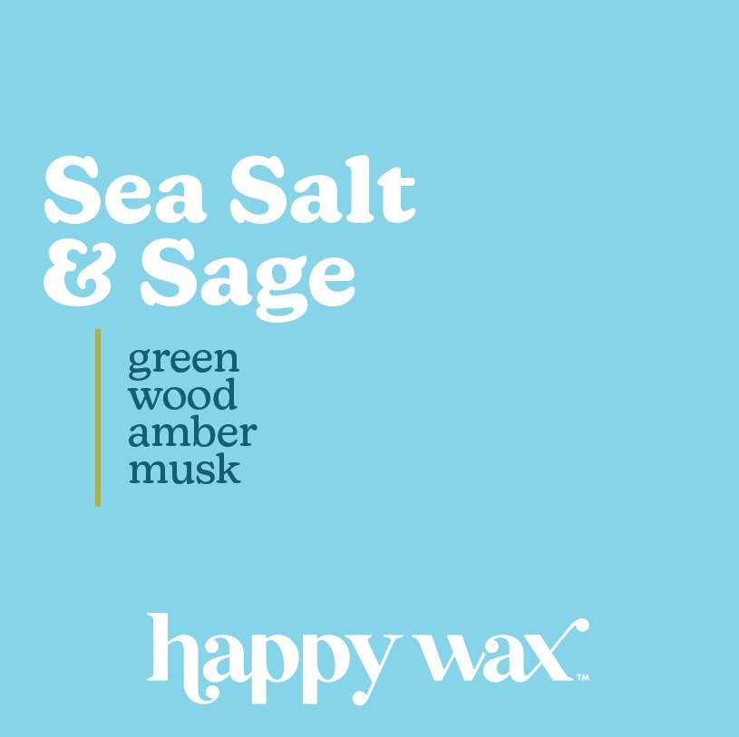 Sea Salt & Sage Wax Melts - Sample Pouch (2 oz)
