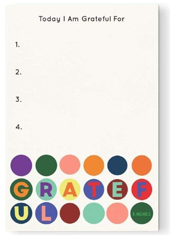 R. Nichols | Gratipad Notepad | Grateful