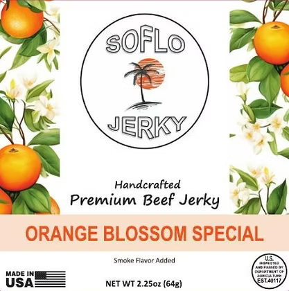 SoFlo Local Jerky | Orange Blossom Special Jerky