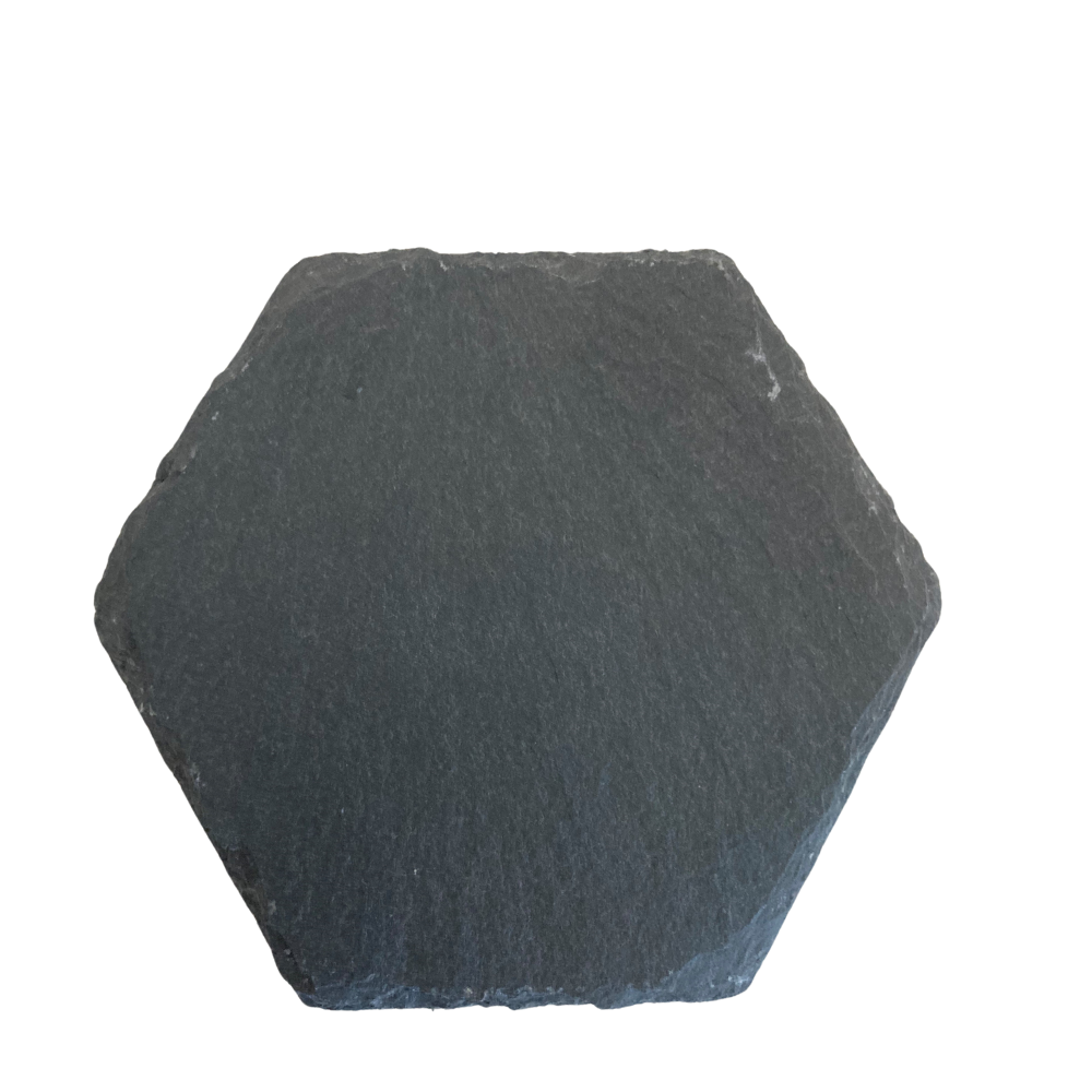 Blank | Slate Coasters | Hexagon