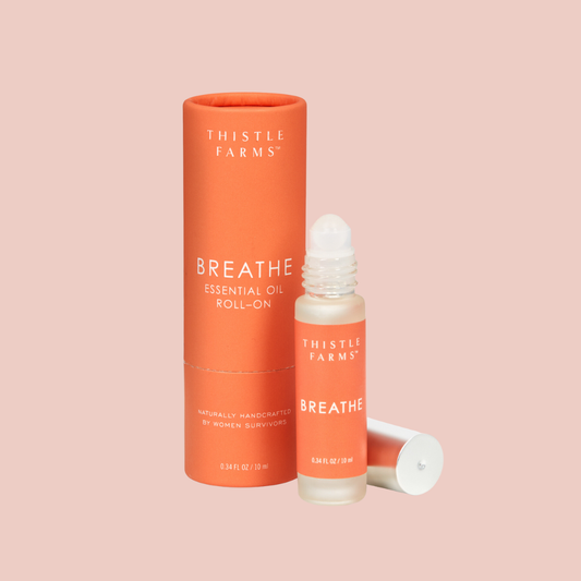 Thistle Farms | Breathe Essential Oil Roll On | Eucalyptus Peppermint