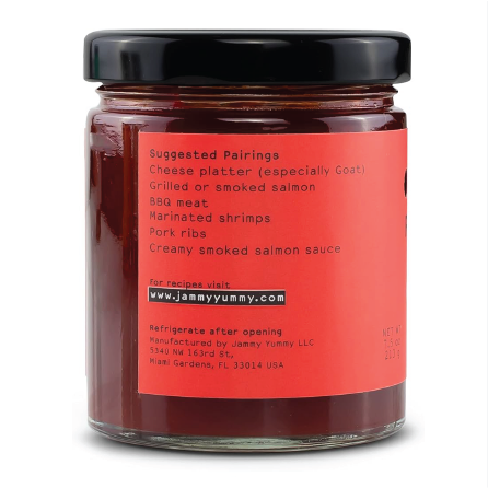 Jammy Yummy | Red Pepper Jam: 5oz