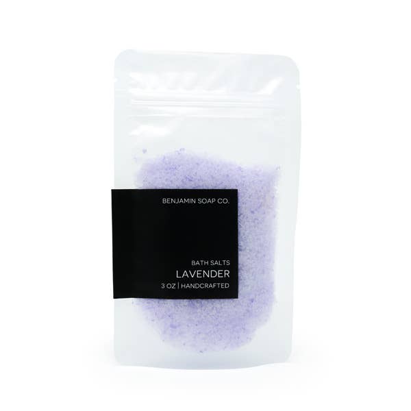 Bath Salts: Rosemary Mint WITH flowers