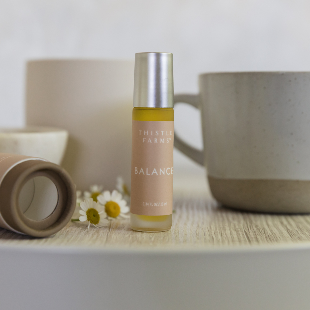 Thistle Farms | Balance Essential Oil Roll On | Lavender Lemon Rose