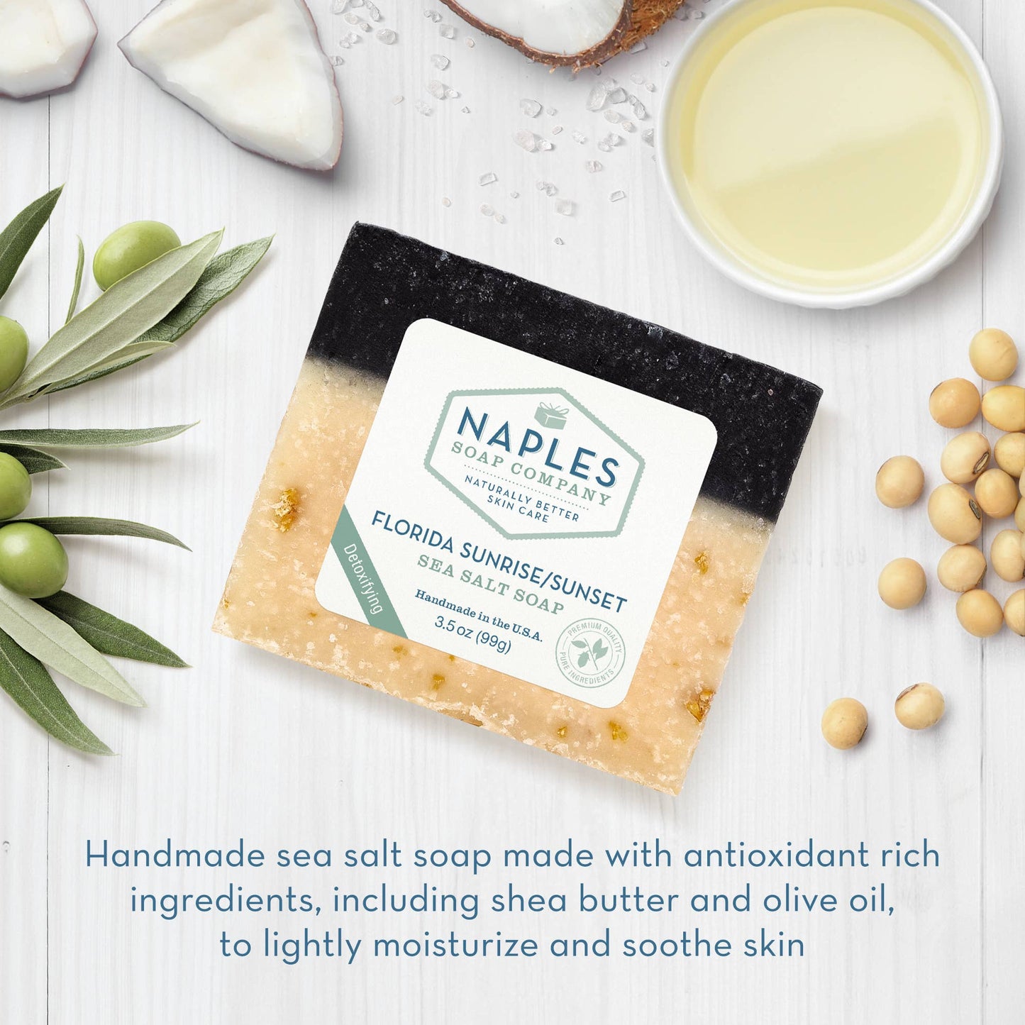 Naples Soap Company | Florida Sunrise Sunset Sea Salt Soap