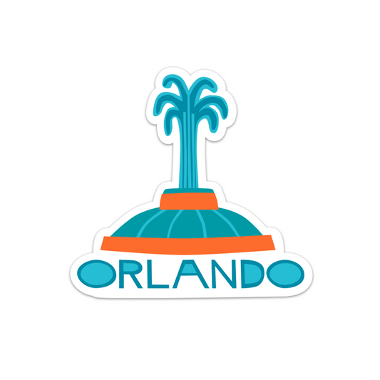 R. Nichols | Orlando Fountain Sticker