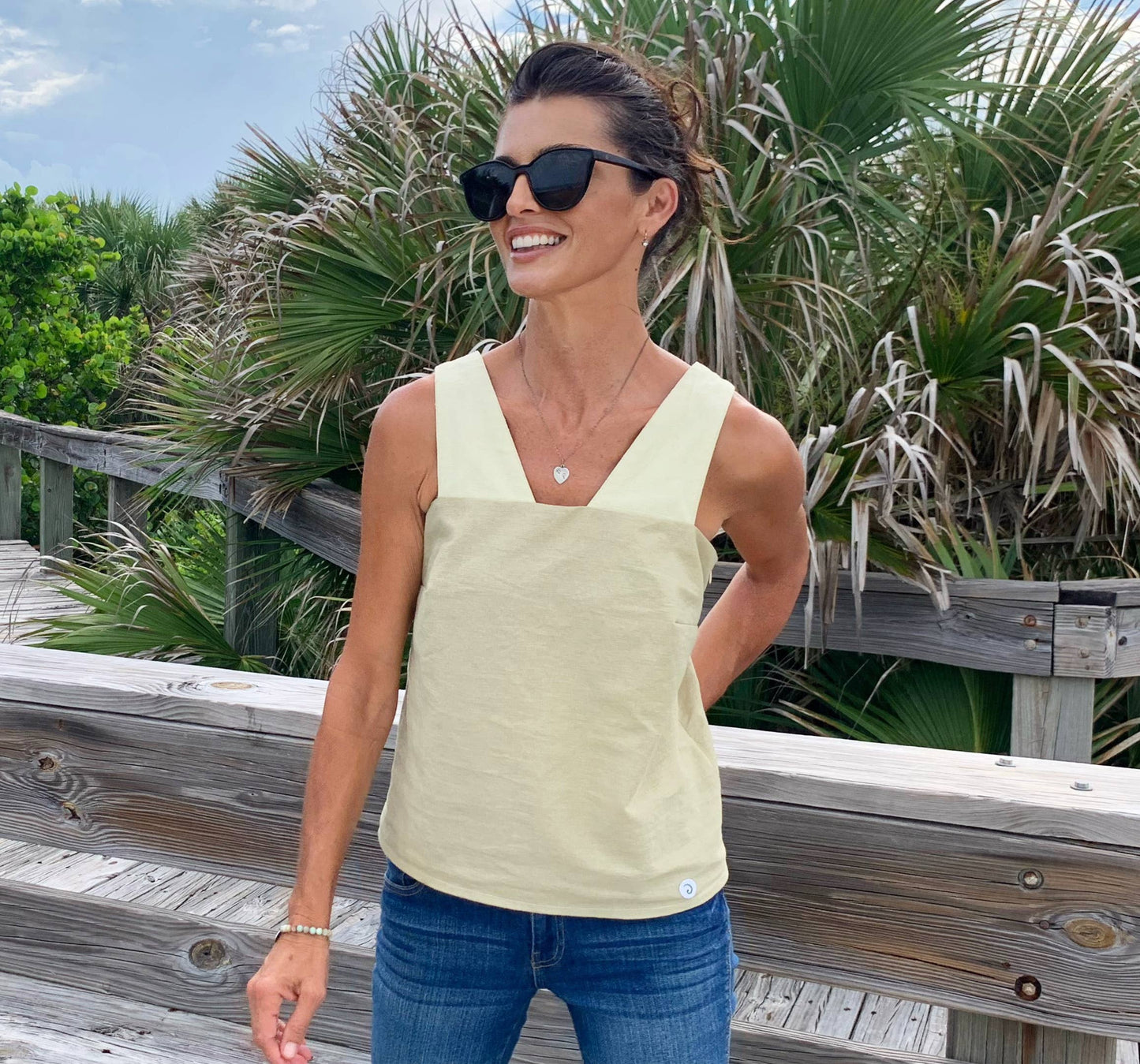 Koru Eco Brand | The Koru Kat Bamboo Floating Sunglasses w/ Bamboo Case: Grey Lense