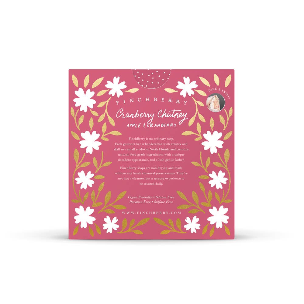 FinchBerry | Cranberry Chutney Soap