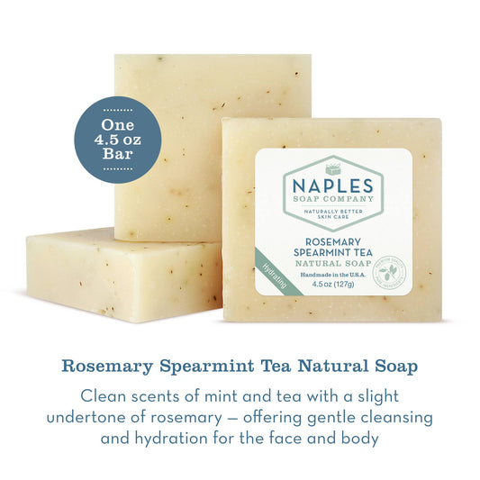 Naples Soap Company | Rosemary Spearmint Tea Natural Soap