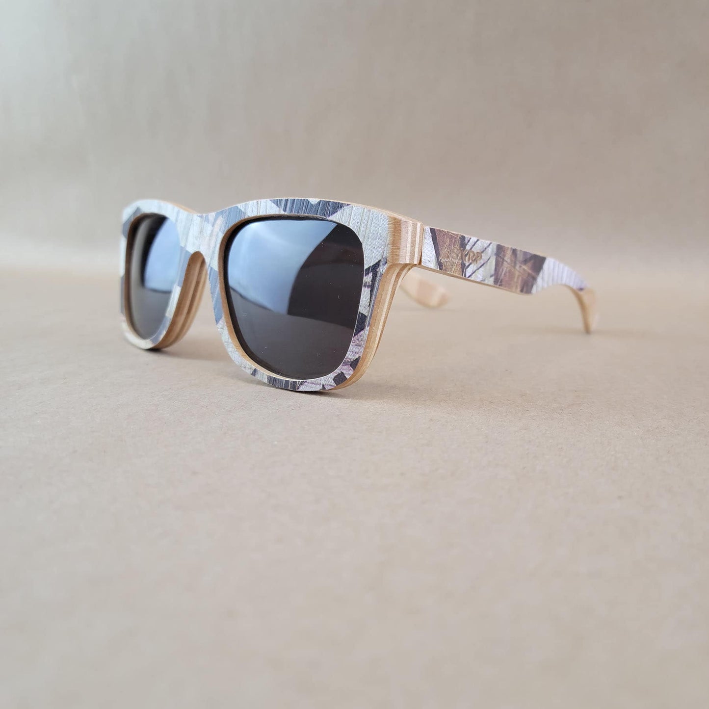 SKRP | Recycled Skateboard Wayfarer Style Sunglasses