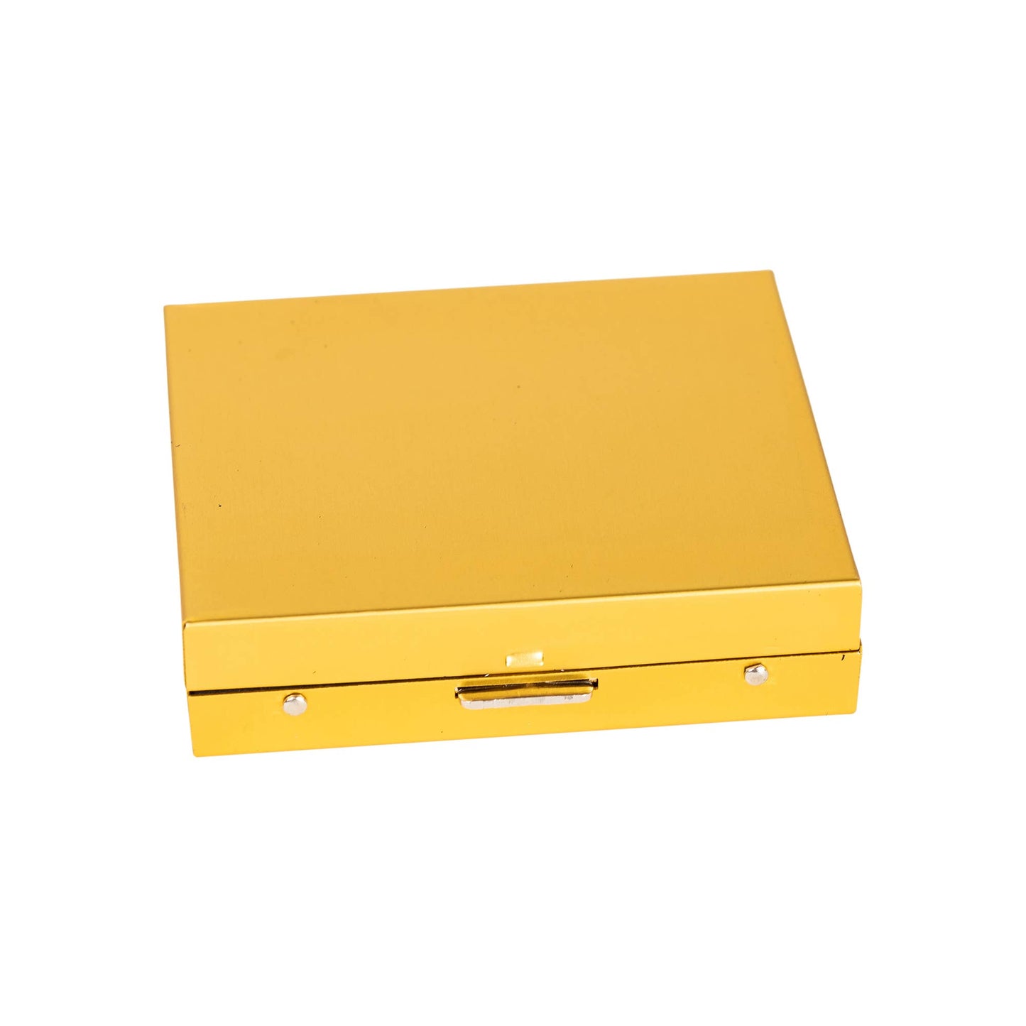 Mad Man | Men's Brushed Stainless Dice Set: Gold