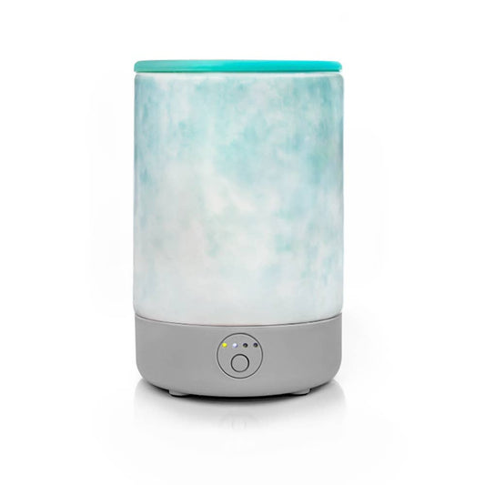 Tabletop Battery Wax Warmer: Marble