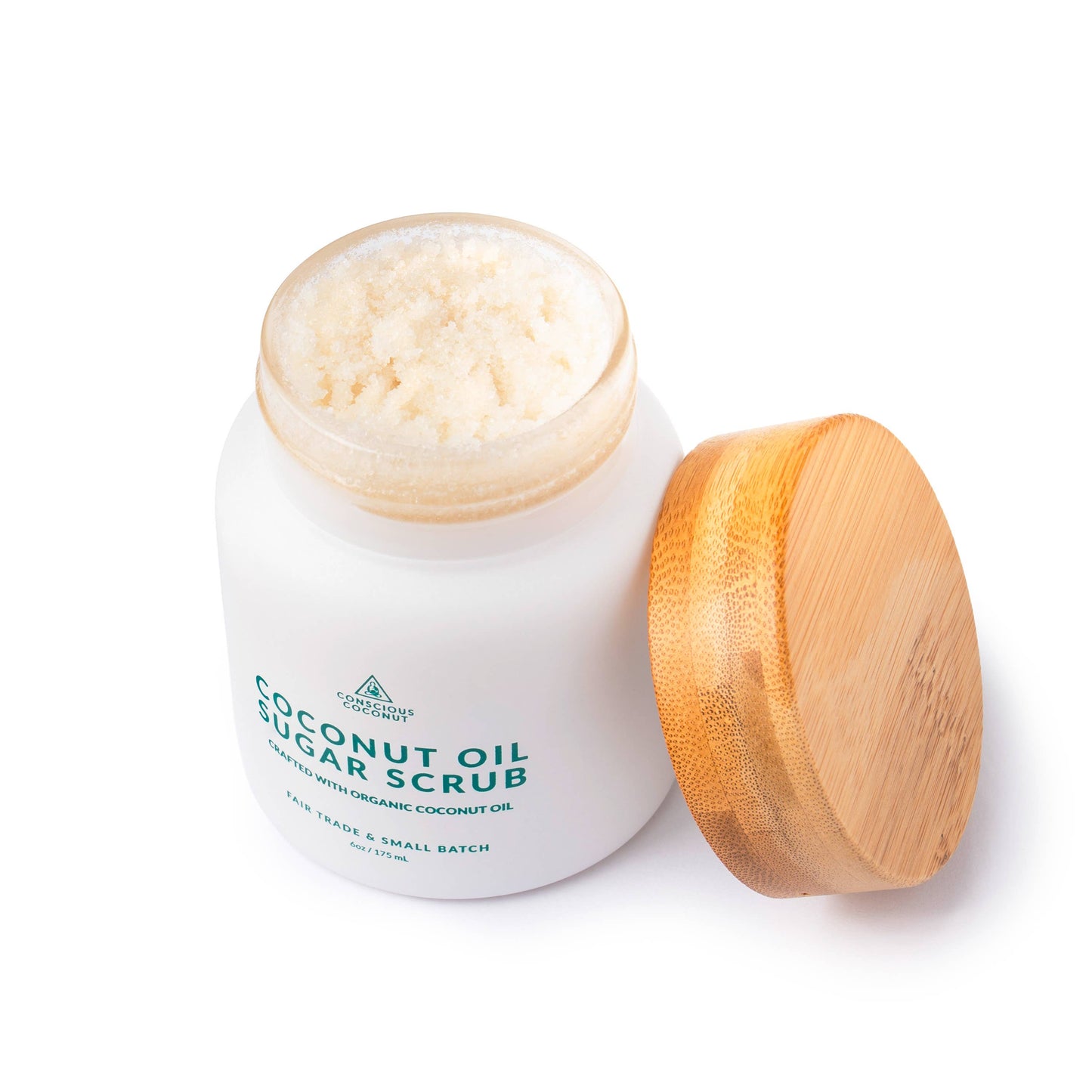 Conscious Coconut - Sunshine in a Jar - Florida Orange Coconut Oil Sugar Scrub