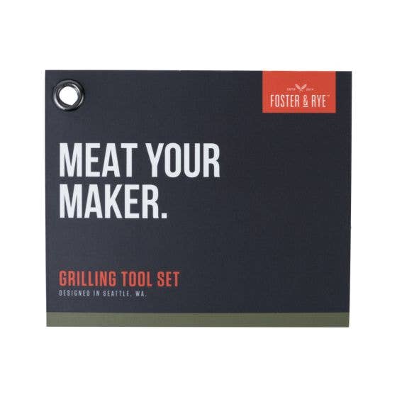 Foster & Rye | Grilling Tool Set