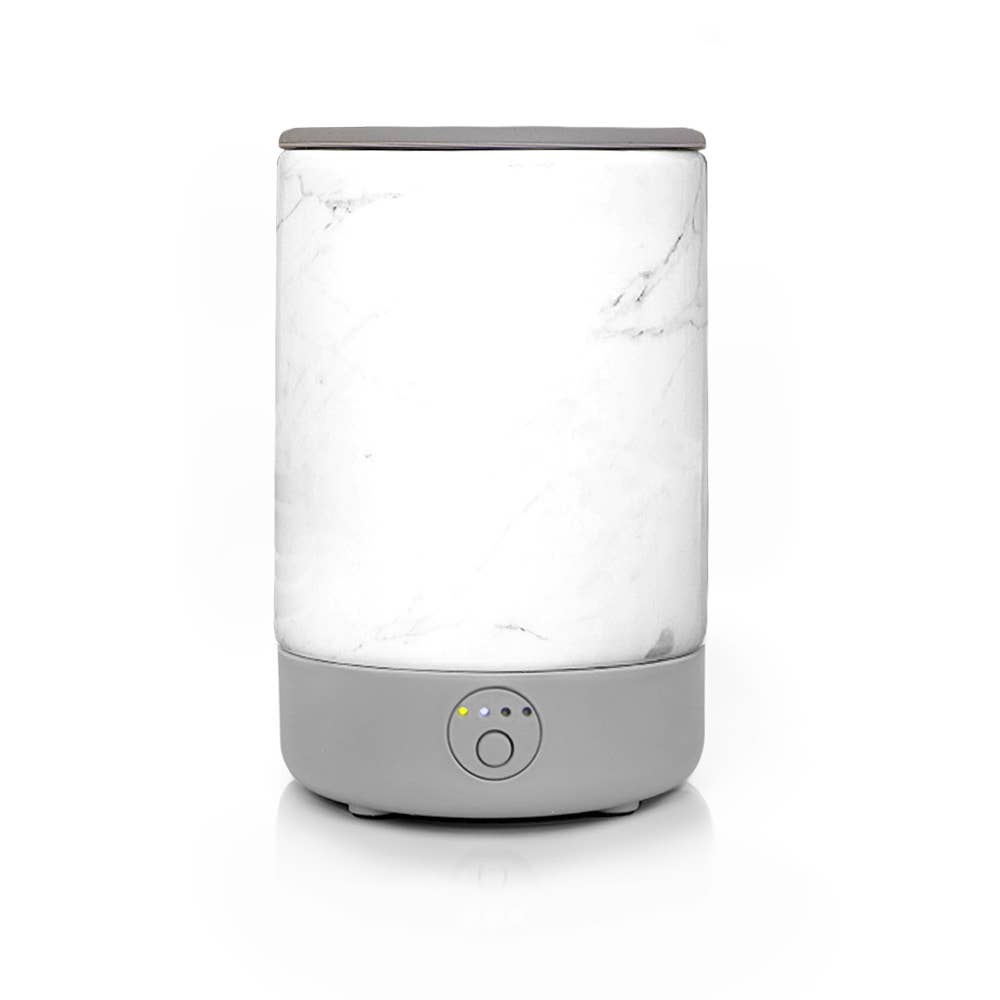 Tabletop Battery Wax Warmer: Marble