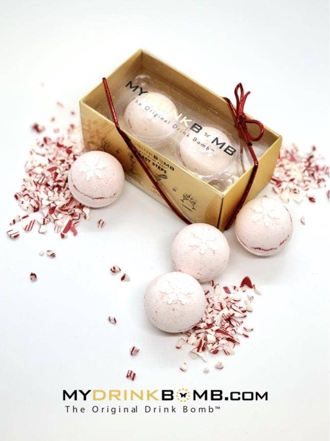 Holiday Limited Edition Cocktail Drink Bomb™: Peppermint Twist / 2-Pack