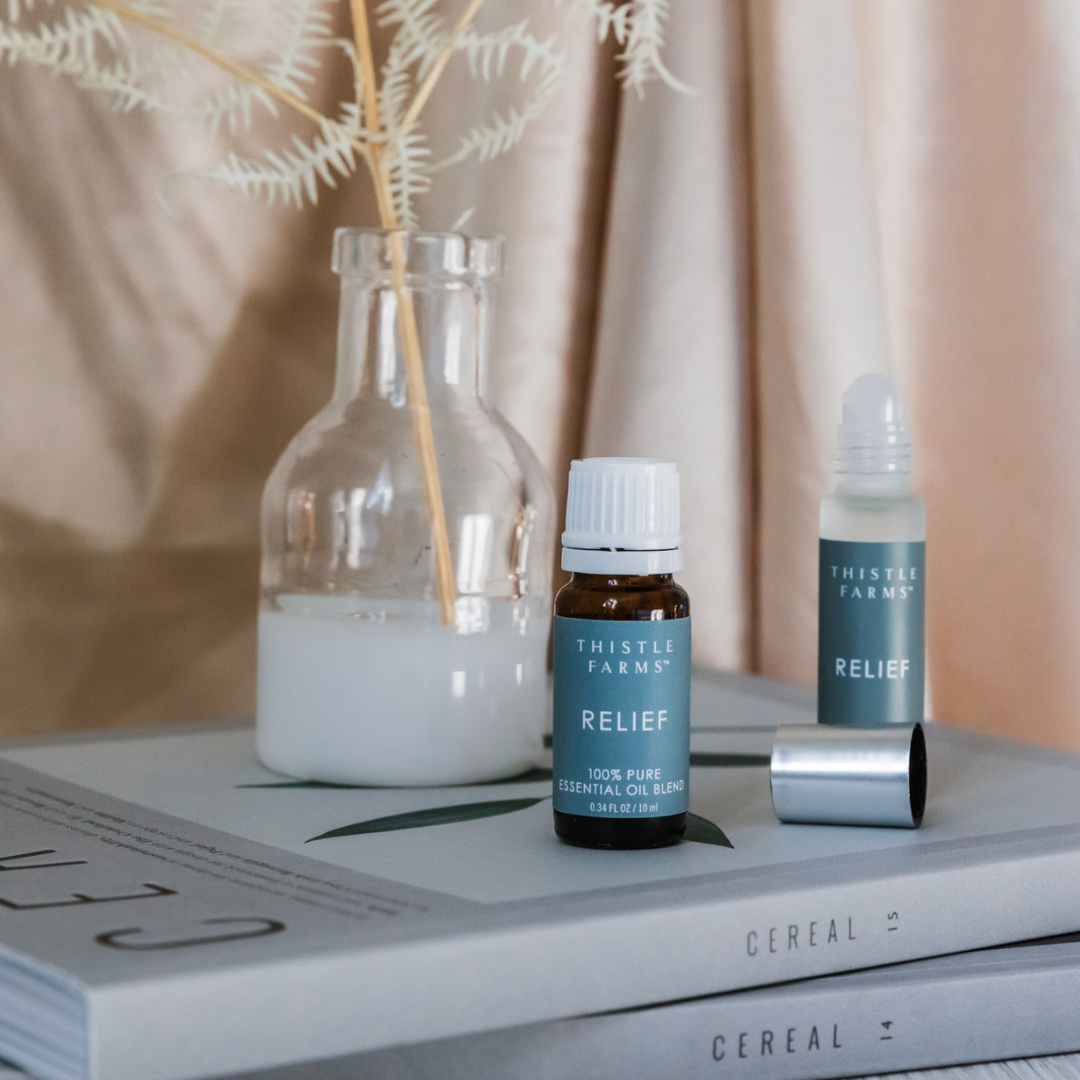 Thistle Farms | Relief Essential Oil Roll On | Peppermint Rosemary
