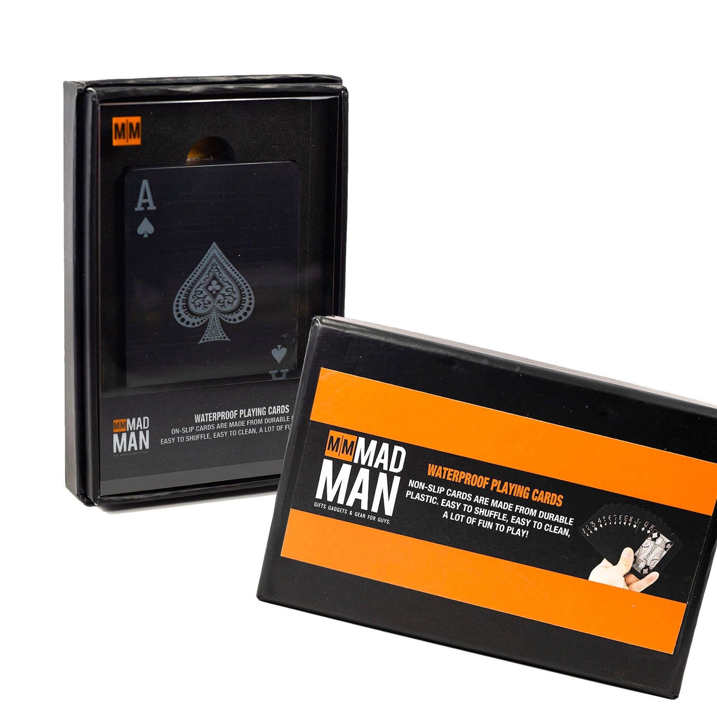 Mad Man | Waterproof Playing Cards | Black Edition