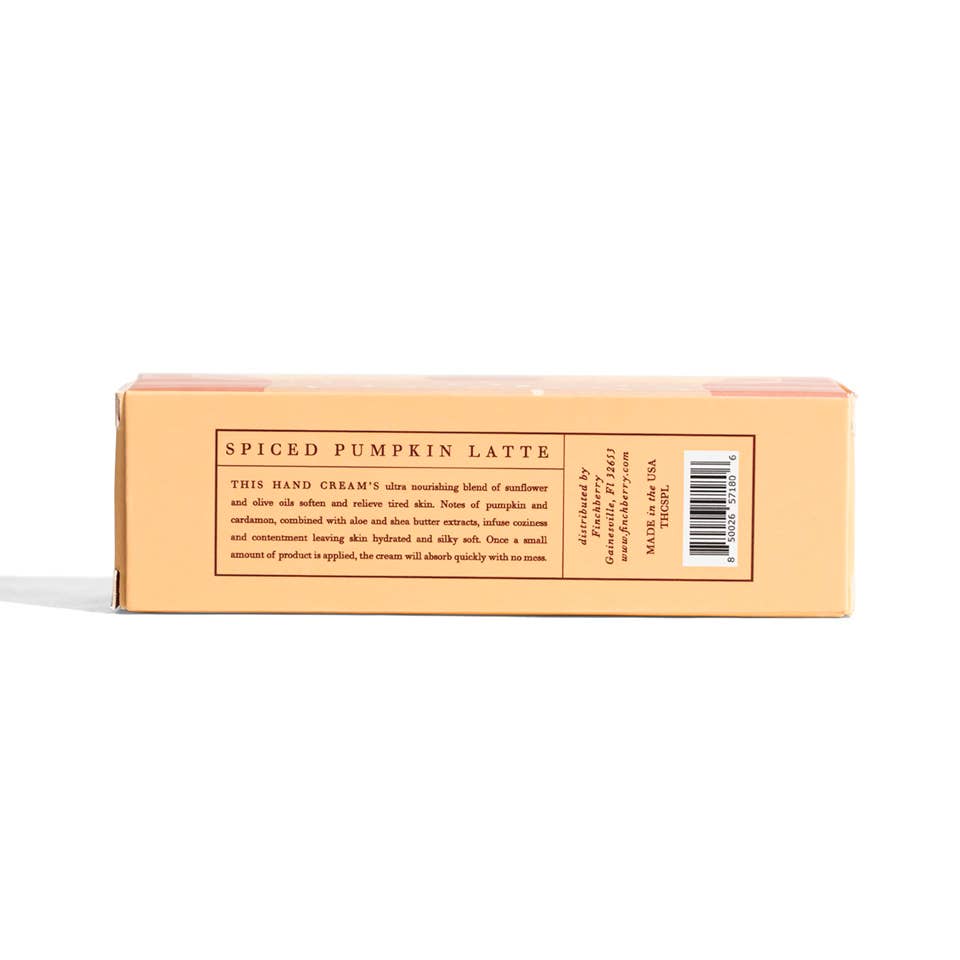 FinchBerry | Spiced Pumpkin Latté Travel Hand Cream