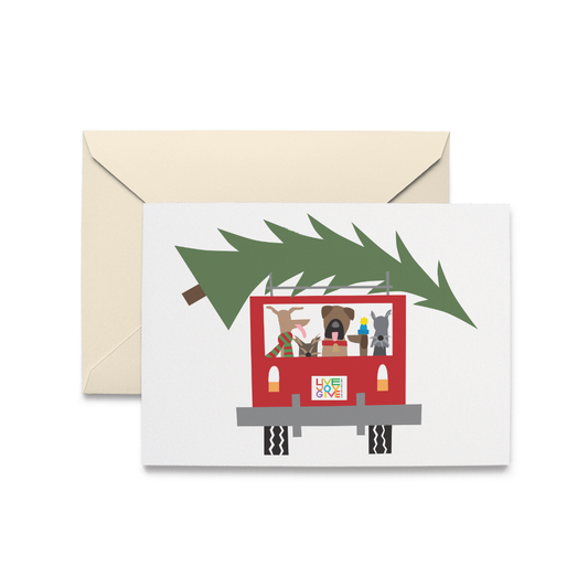 R. Nichols | Greetings That Stick, Tree Expedition Card + Sticker