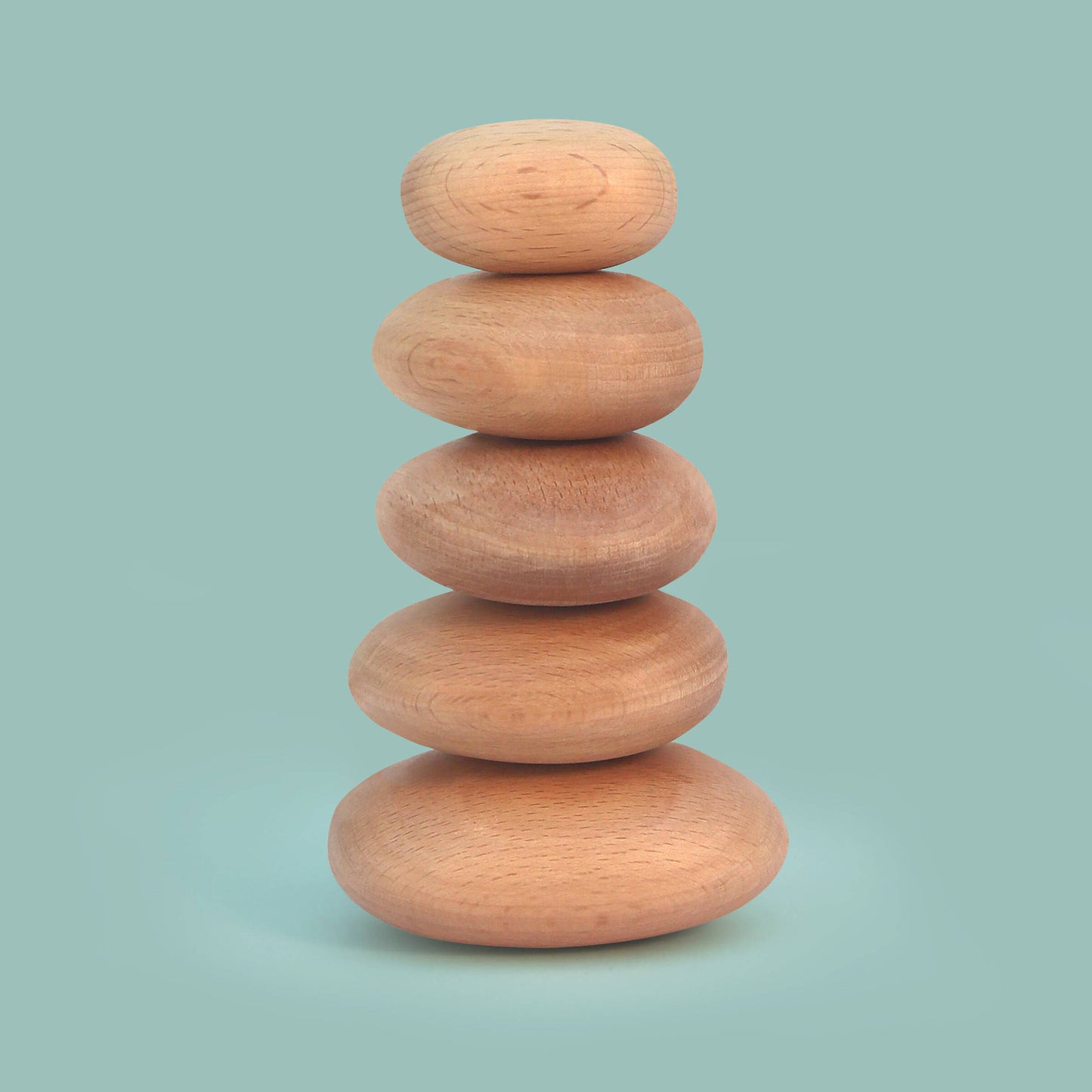 SUCK UK Ltd - USA | Balance | Relaxing wooden stacking stones