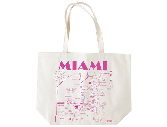 Maptote | Miami Beach Tote