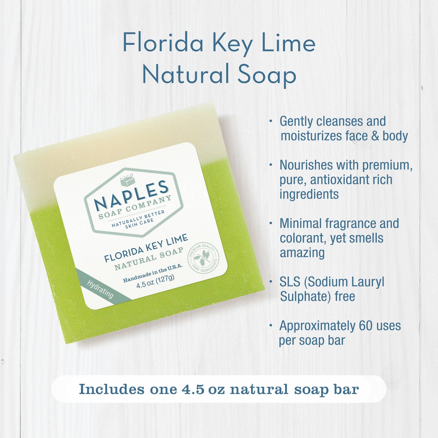 Naples Soap Company | Florida Key Lime Natural Soap