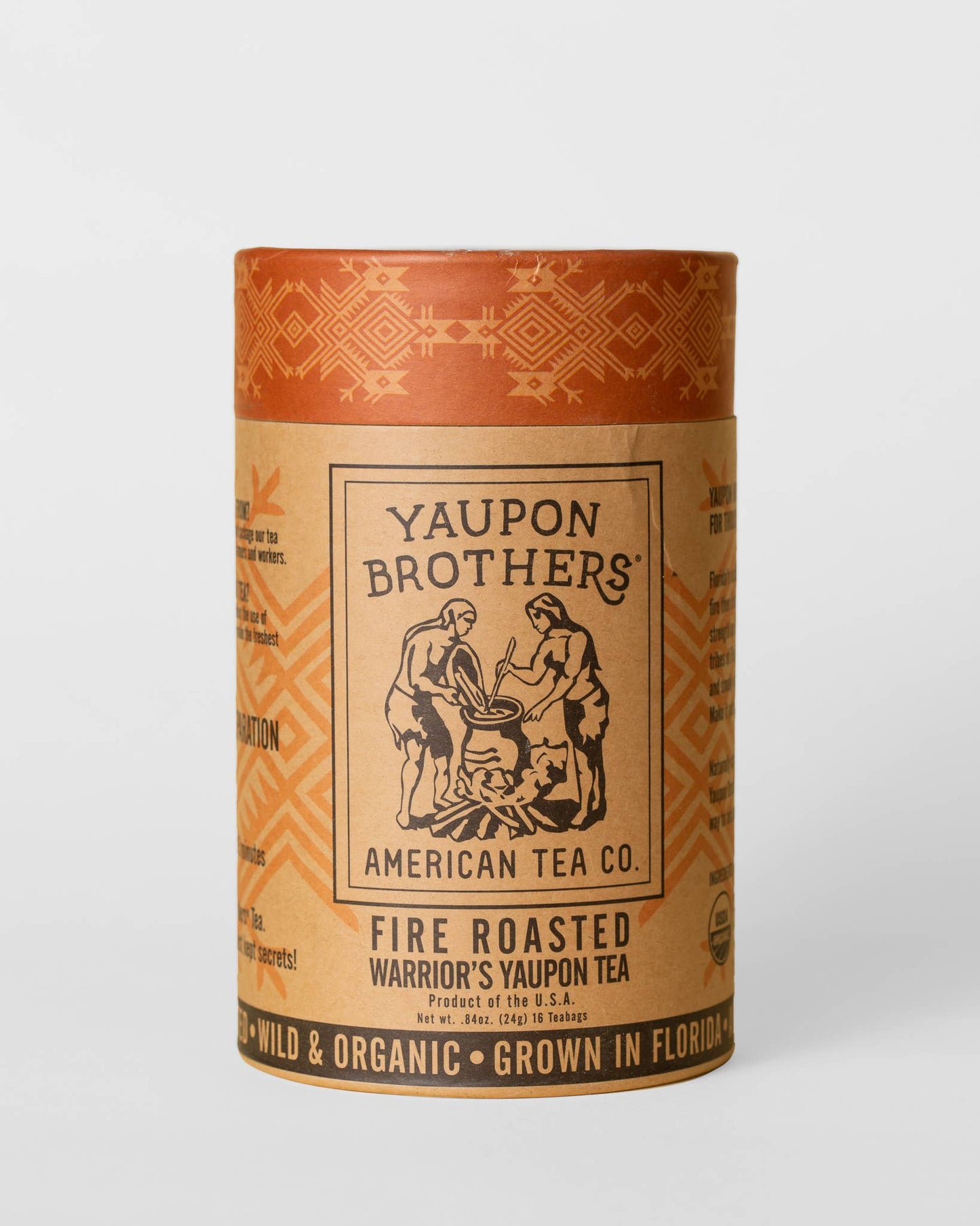 Spiced Peach Yaupon Holly Tea