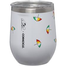 Corkcicle | Stemless | Arnold Palmer / Tossed Umbrellas
