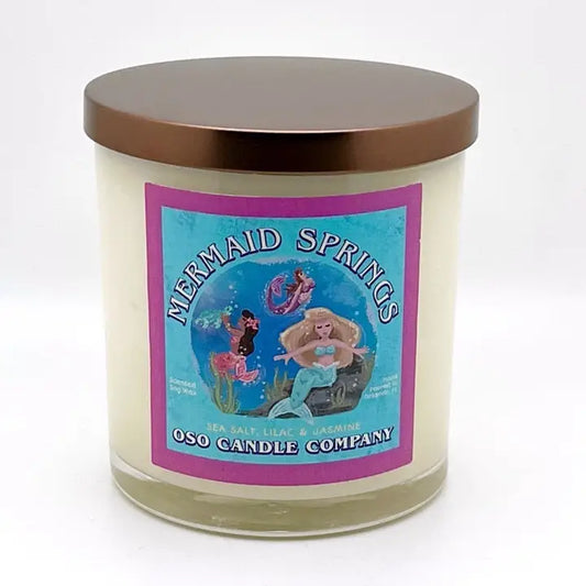Oso Candle Company | Scented Soy Wax Candle | Mermaid Springs | 8.5 oz