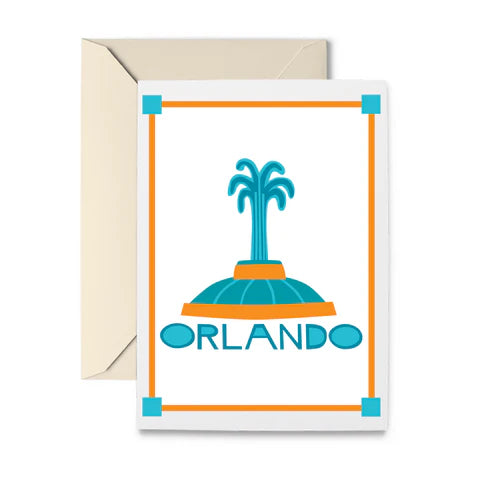 R. Nichols | Notecards | Orlando Fountain