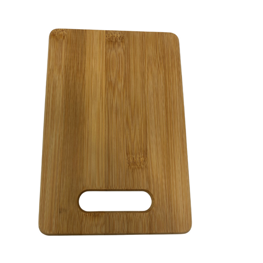Blank | Wood | Cutting Board with Cutout Handle | Small