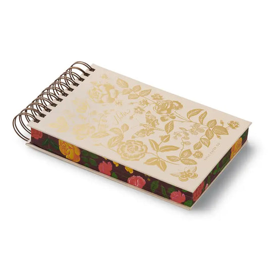 Rifle Paper Co. | Desktop Spiral Notepad | English Rose