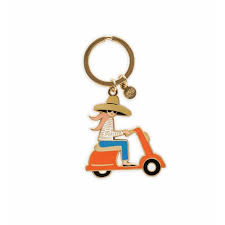 Rifle Paper Co. | Keychain | Scooter