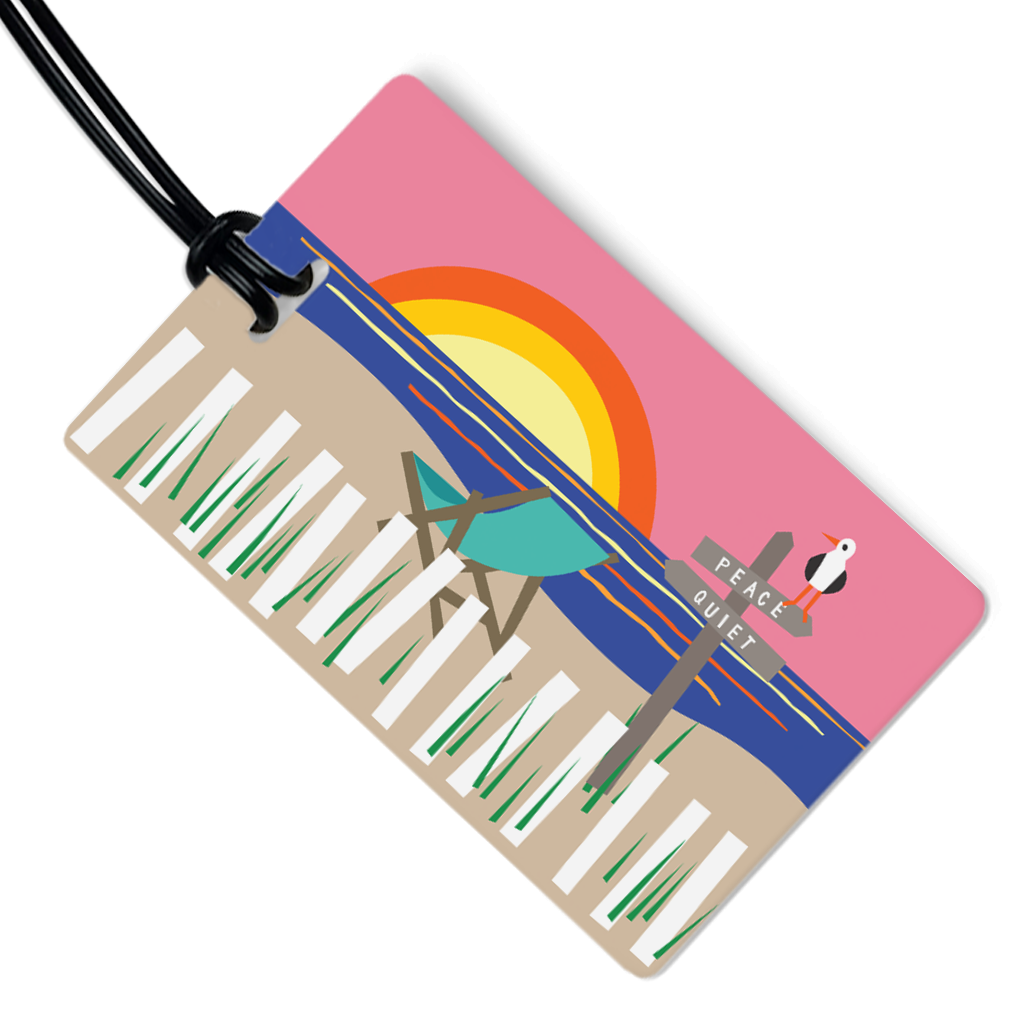 R. Nichols | Sunrise Luggage Tag