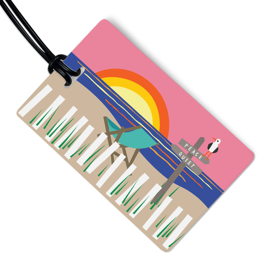 R. Nichols | Sunrise Luggage Tag