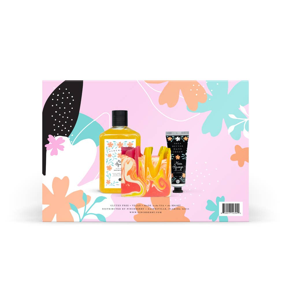 FinchBerry | Happy Birthday 3 Pcs Handcrafted Nourishing Bath & Body Set