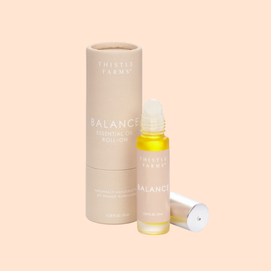 Thistle Farms | Balance Essential Oil Roll On | Lavender Lemon Rose
