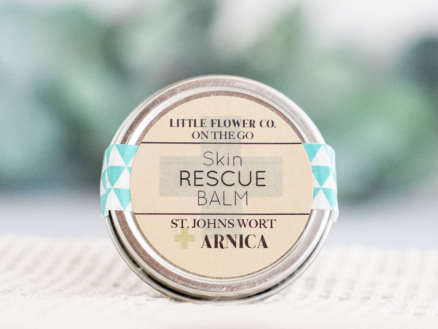 The Little Flower Soap Co - Mini Spa Gift Set with Skin Rescue Balm Tin: Tangerine