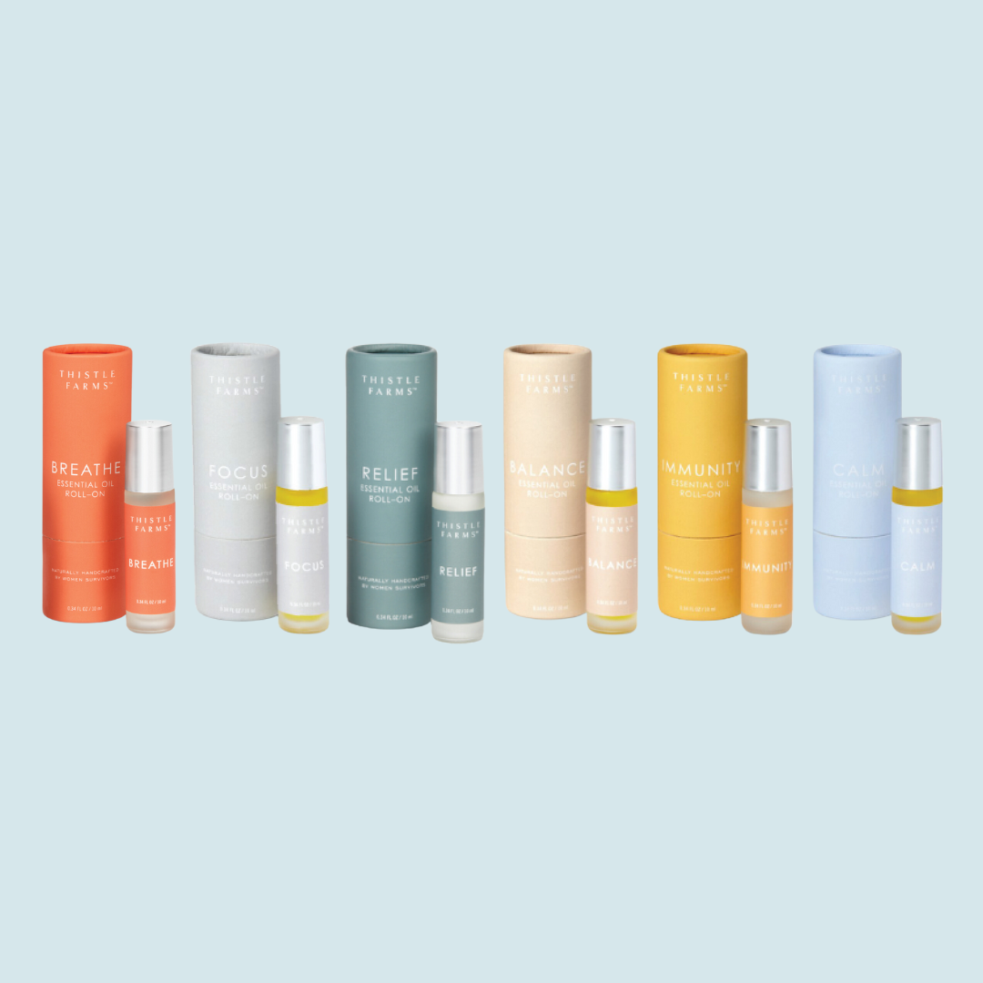 Thistle Farms | Comfort Essential Oil Roll On | Sage Clove Ylang-Ylang