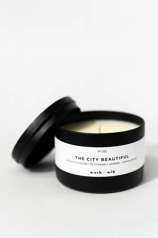 Wash and Wik | The City Beautiful | 8oz Black Tins